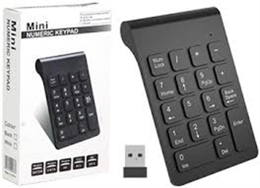 TECLADO NUMERICO N-K01S 2.4GHZ USB