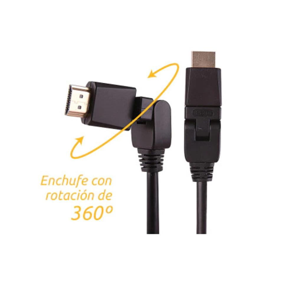 Cable HDMI ONEBOX OB-360-1.8M 360°