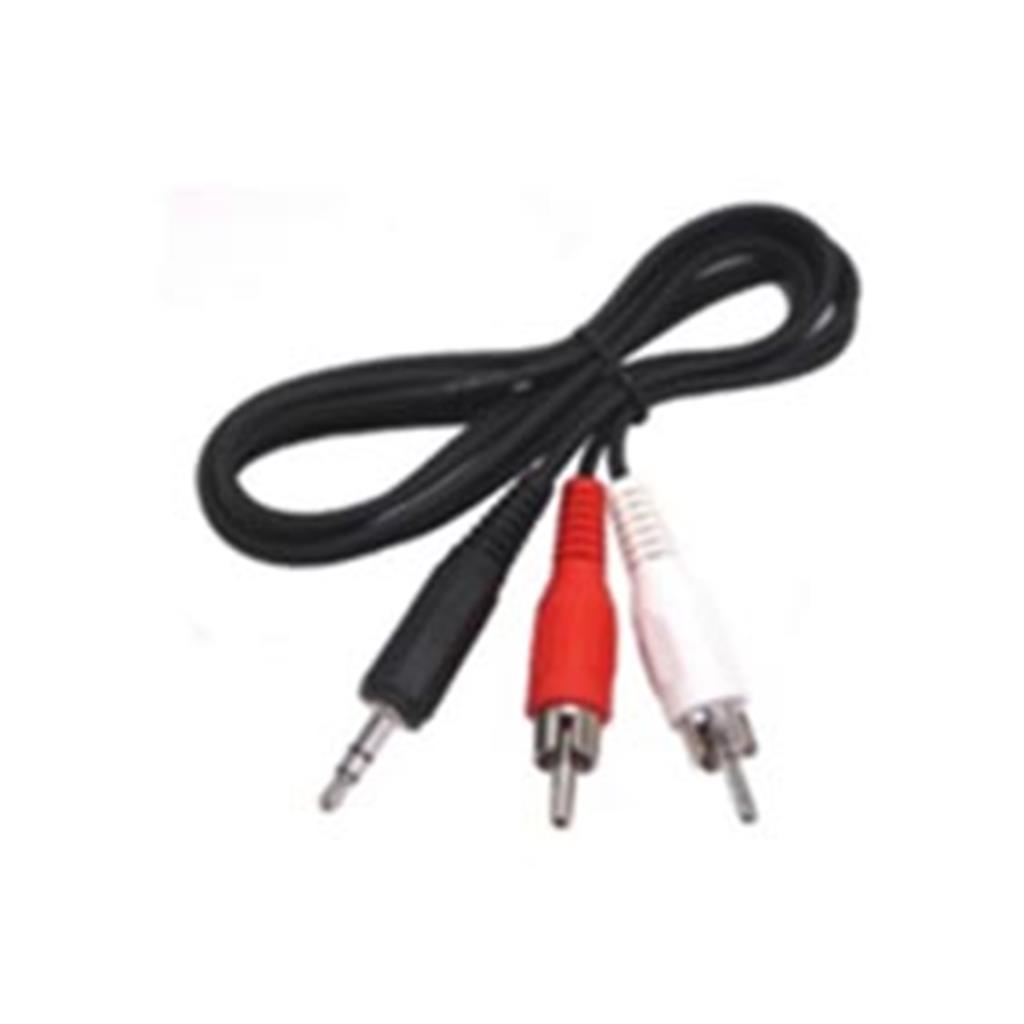 CABLE 2 RCA A PLUG NOGA 1.8MT