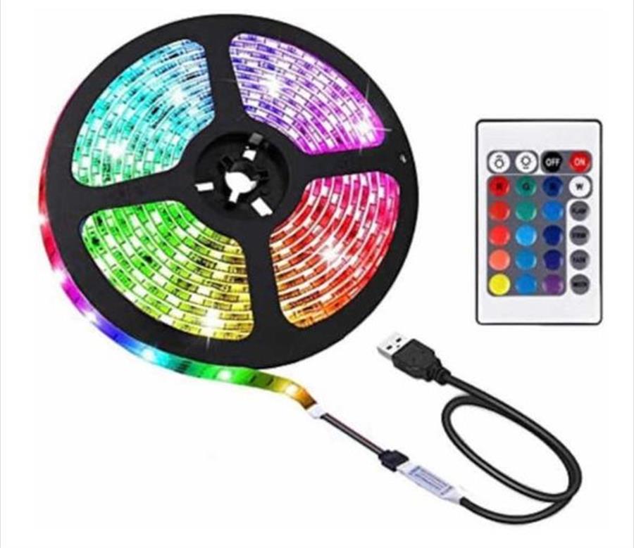 Tira LED RGB multicolor usb
