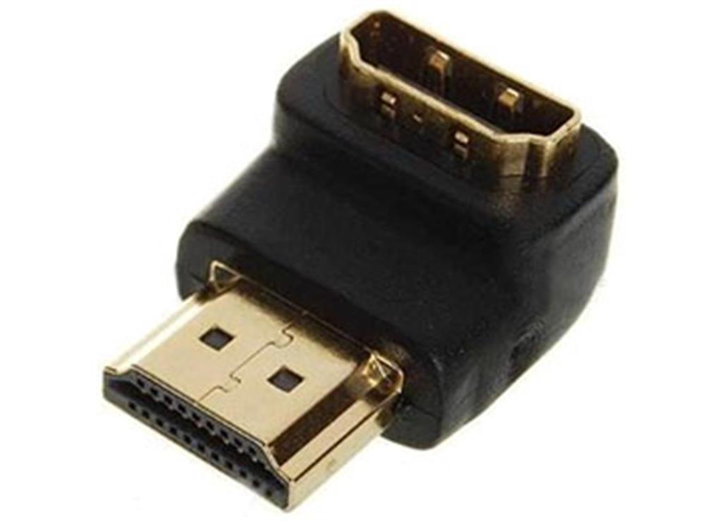 ADAPTADOR HDMI M A HDMI H FORMA L 90 GRADOS
