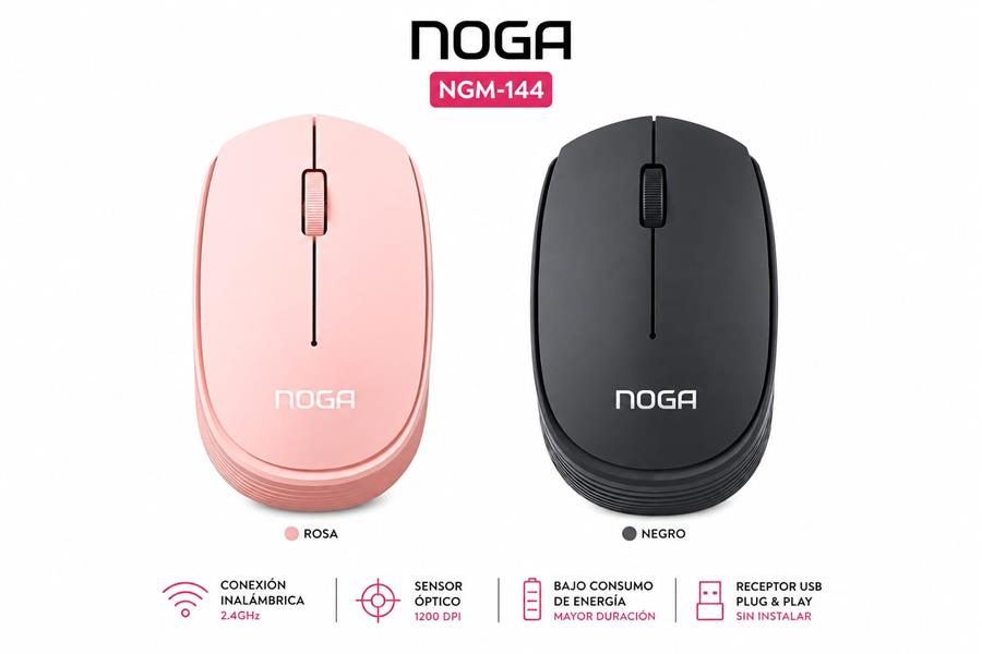 Mouse NOGA NGM-144 rosa