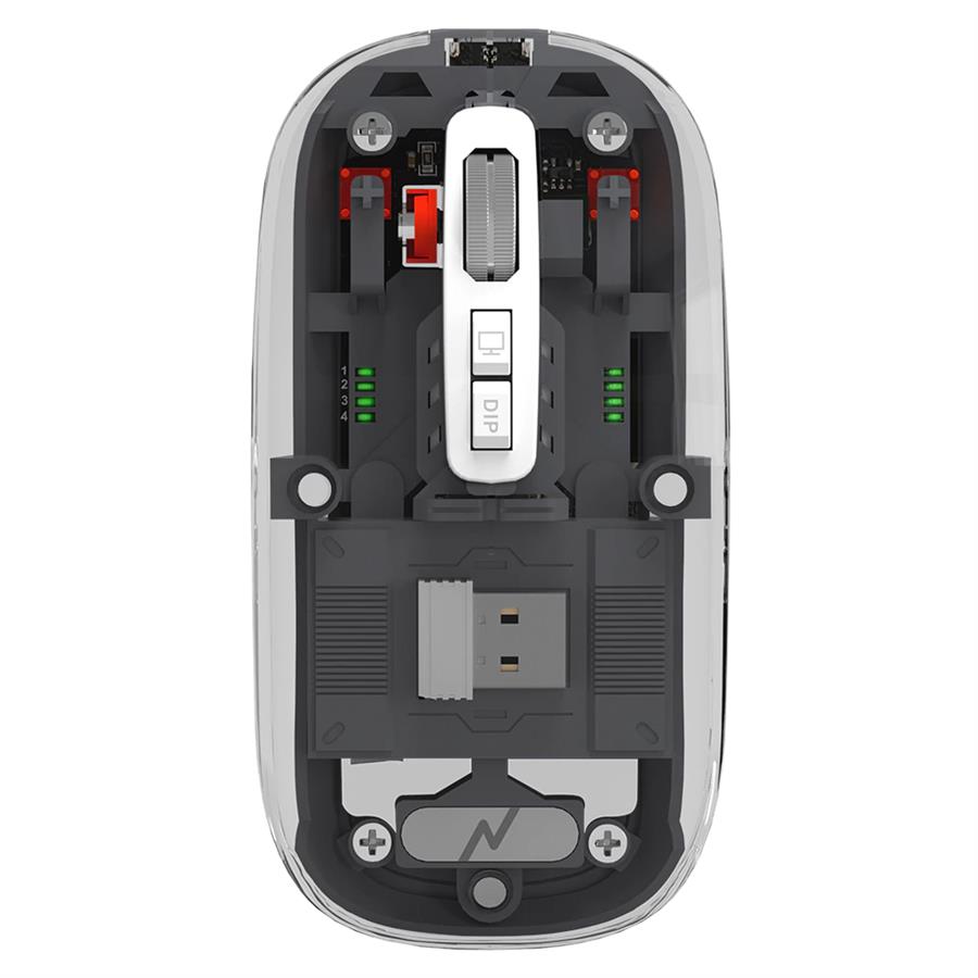 Mouse NOGA ST-171 inalámbrico negro