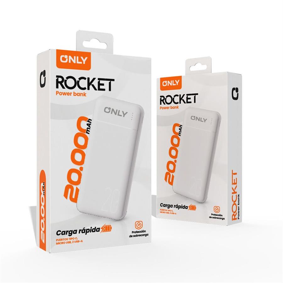 POWER BANK ROCKET-Y03 20.000 mAh
