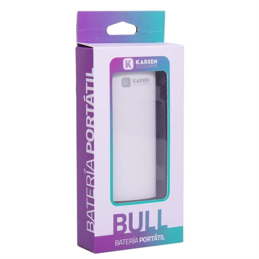 Power bank KARSEN BULL 6.000 mAh Blanco