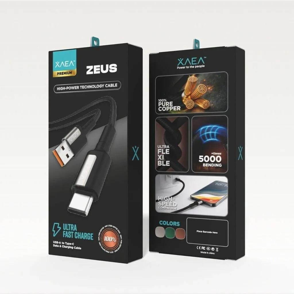 CABLE ZEUS TIPO USB-TIPO C MODX-00ME - XAEA