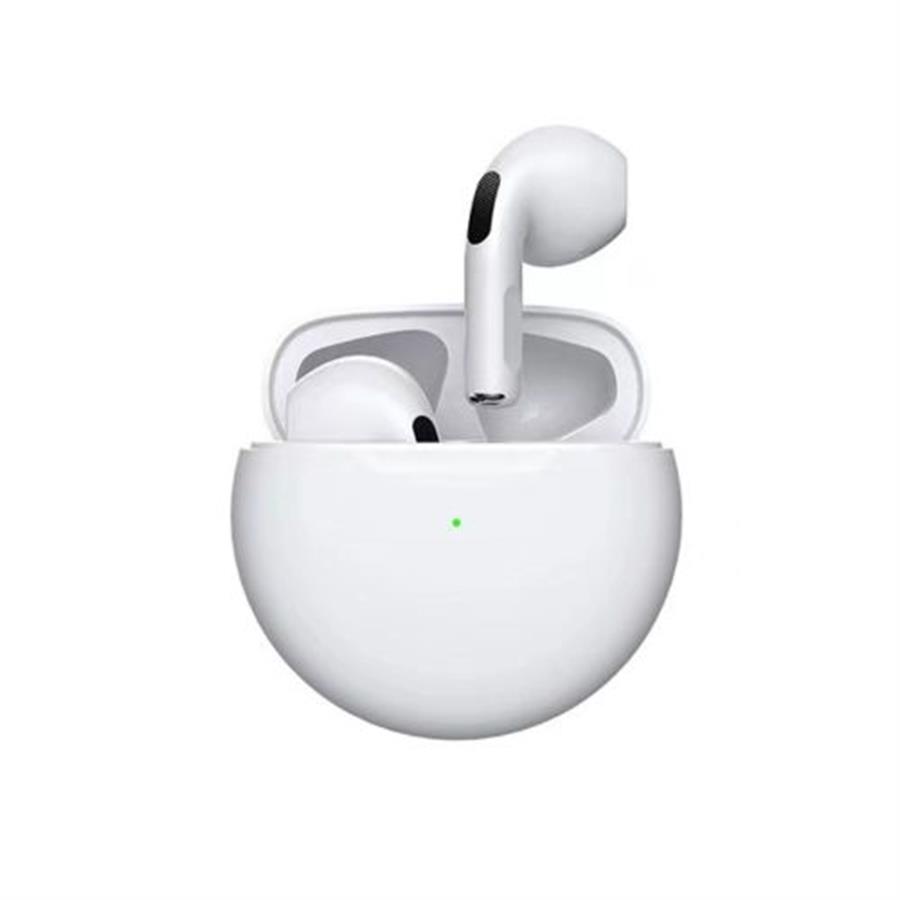 Auricular inalámbrico blanco PRO 6 blanco