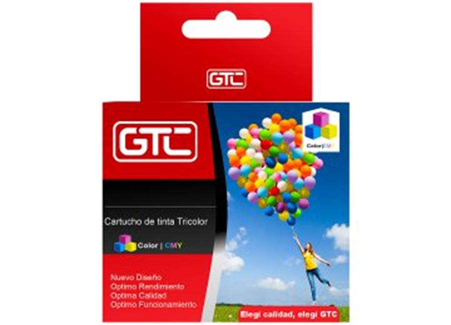CARTUCHO GTC P/ HP 667 XL COLOR 21ML DESKJET 1275 2375 2376 2775 2776 6475 6476