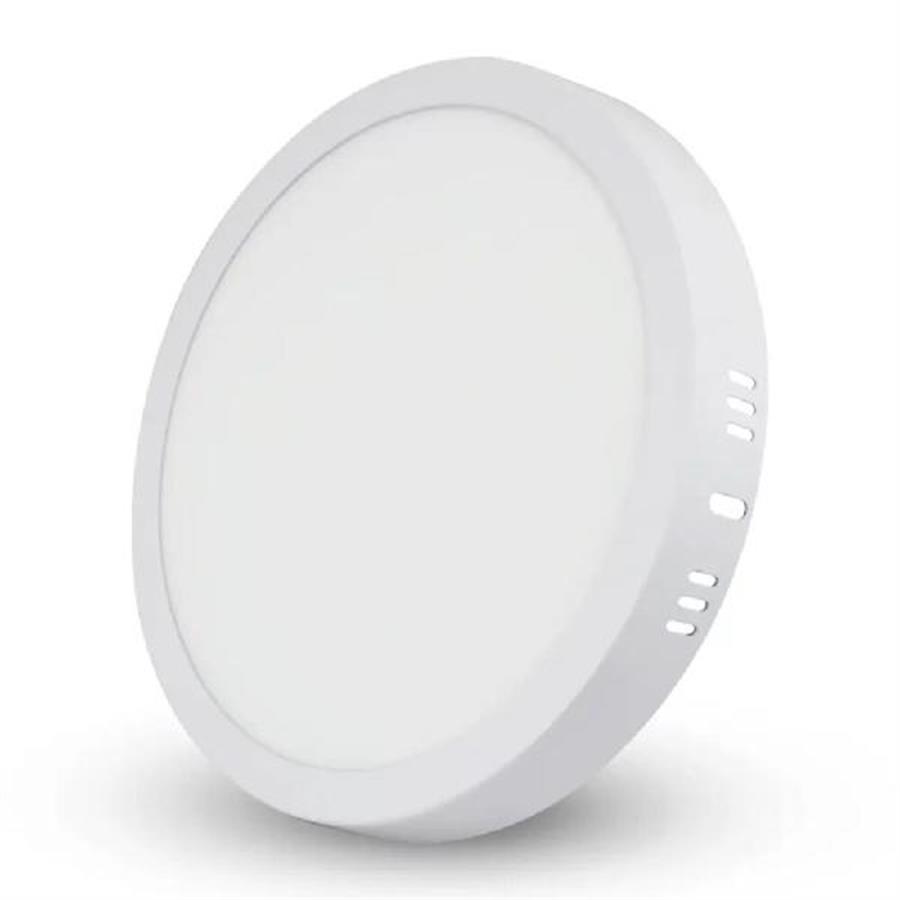 Plafon LED Macroled redondo 12w blanco calido