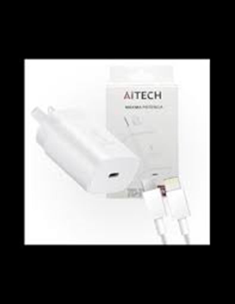 CARGADOR AITECH 35W C/CABLE TIPOC A IPHONE