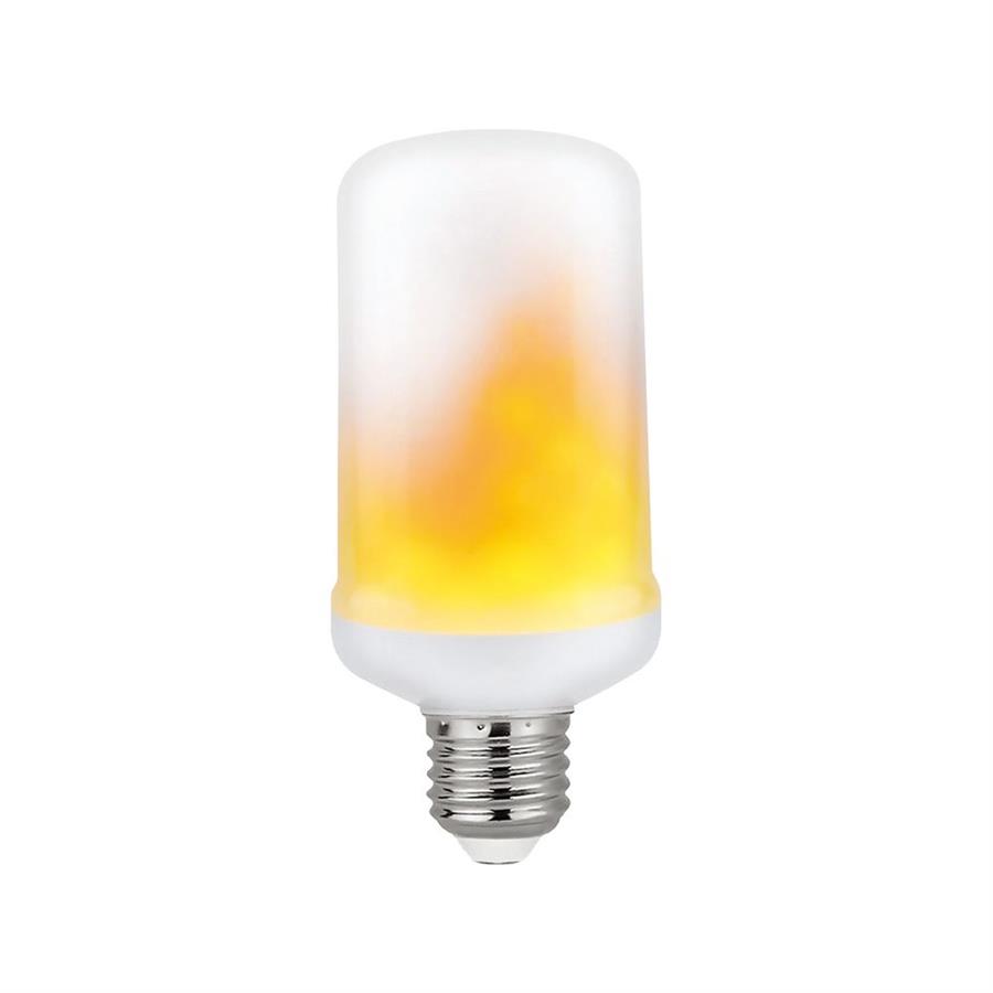 Lampara LED efecto fuego