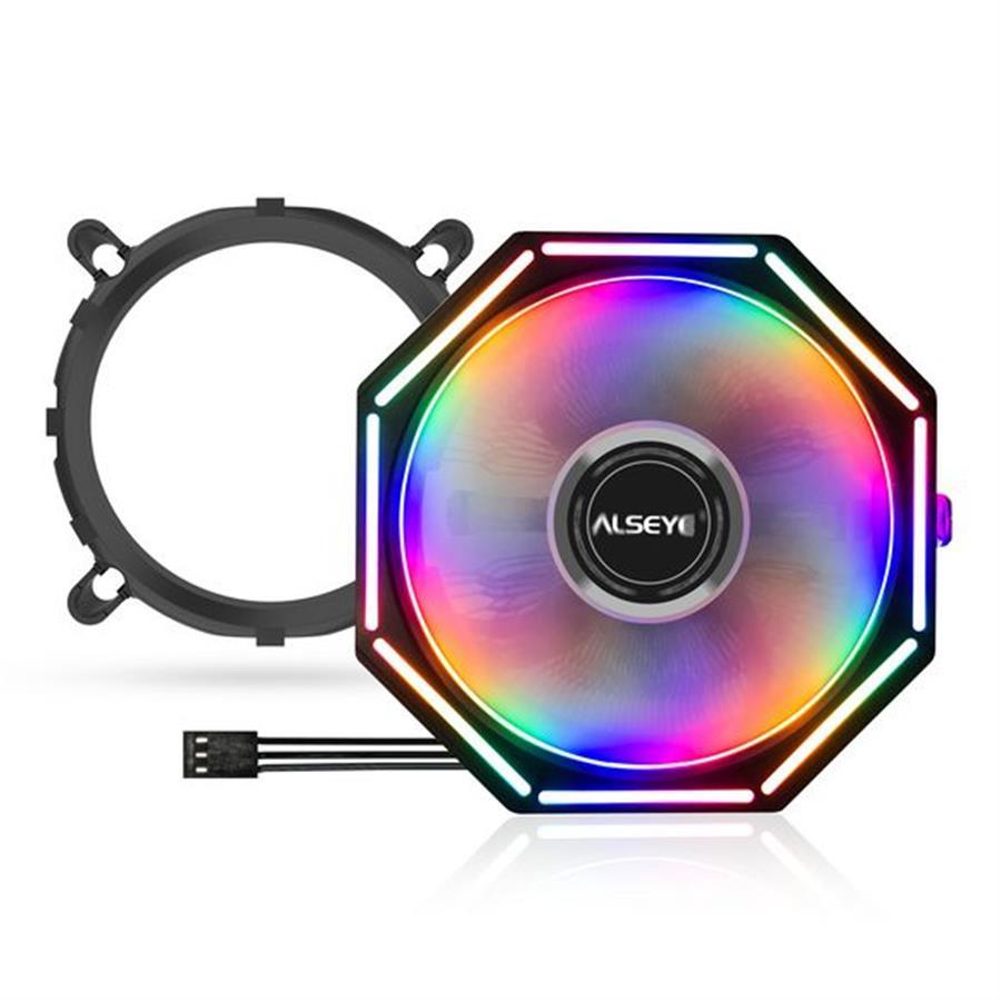 Cooler CPU Alseye O120Z PLUS - RGB (Disipador)