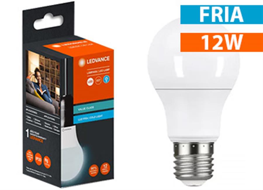LAMPARA LED OSRAM CLASSIC LEDVANCE E27 12W