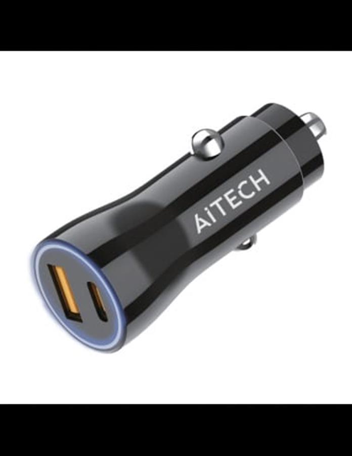 Cabezal para auto AITECH 48W (USB QC 3.0 / TIPO C)