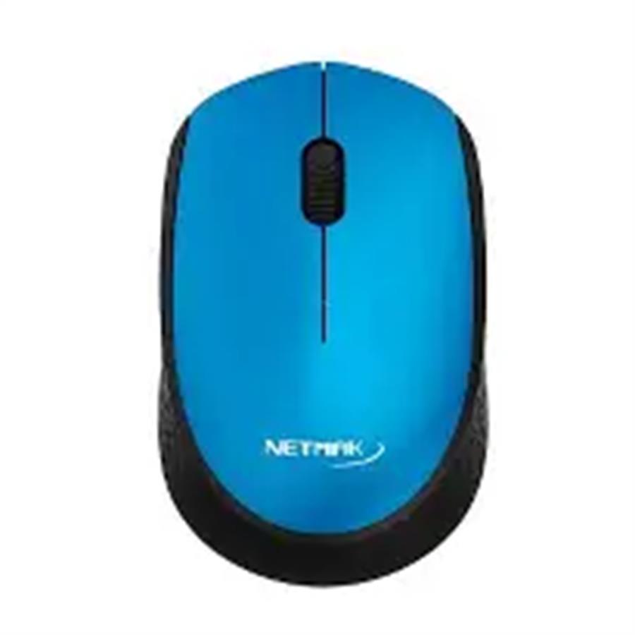 Mouse inalámbrico azul Netmak M680