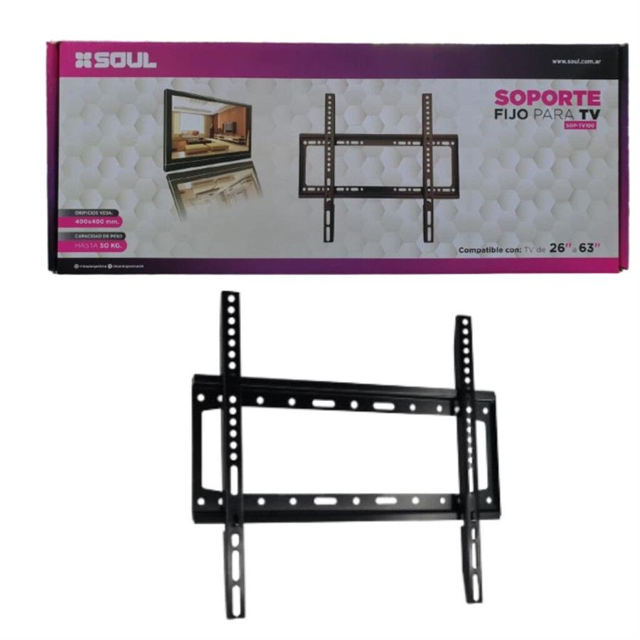 Soporte TV fijo SOUL SOP-TV100