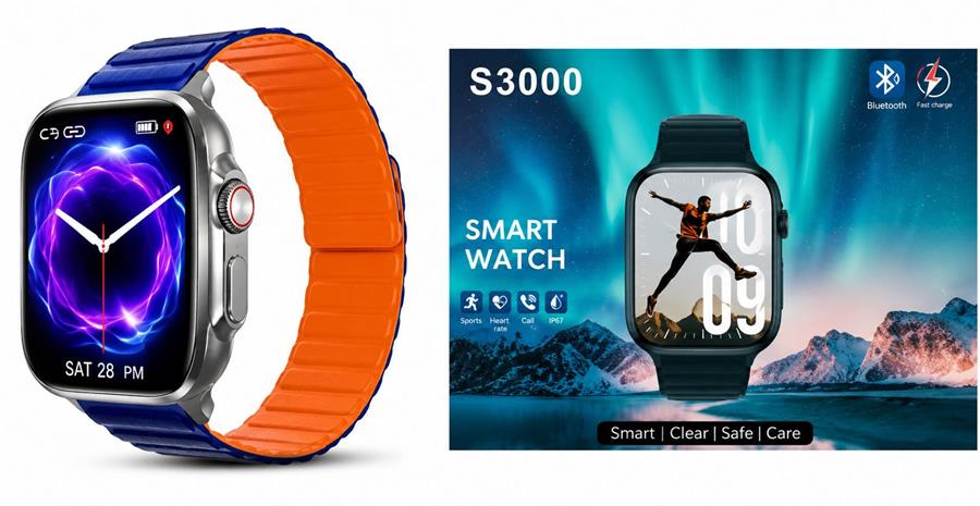 Smartwach S3000 (KIT de 7 correas)