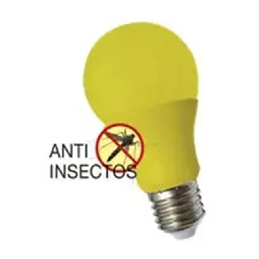 Lampara LED amarilla repelente insectos Etheos