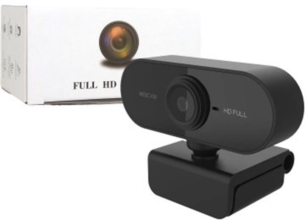 WEBCAM Q8 USB 2.0 1080P FHD 1920X1080 2MP 30FPS CABLE 1.3MTS CON MICROFONO