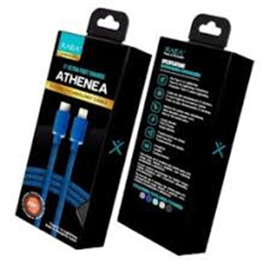 Cable tipo C a tipo C Xaea Athenea azul