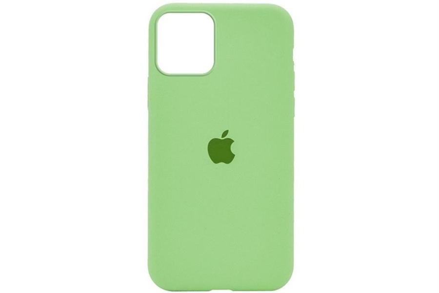 Funda silicone case Iphone 14 pro verde