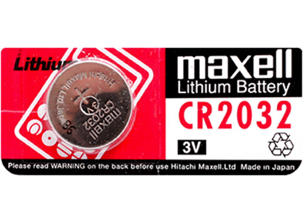 PILA CR2032 2032 MAXELL 3V BIOS X UNIDAD