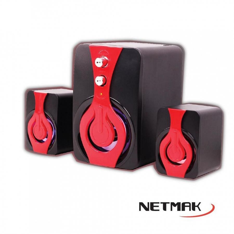 Netmak Nm-Trueno Parlante Usb 2.1 Gamer Retroiluminado
