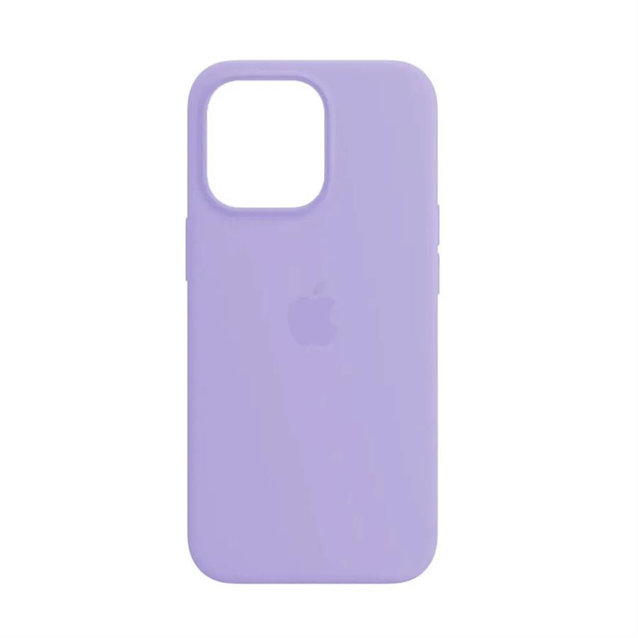 Funda silicone case iPhone 15 PRO LILA