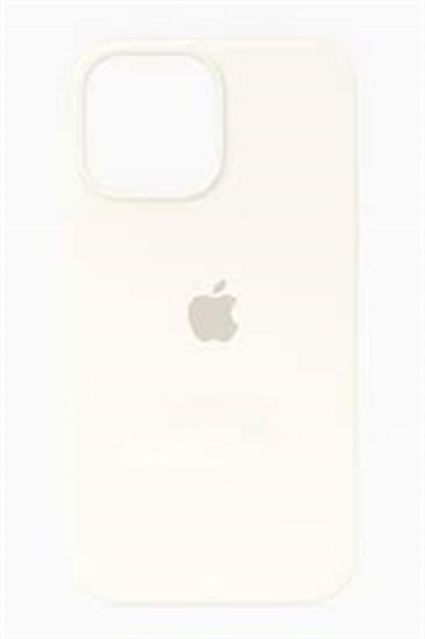 Funda silicone case iPhone 16 PRO MAX Blanca