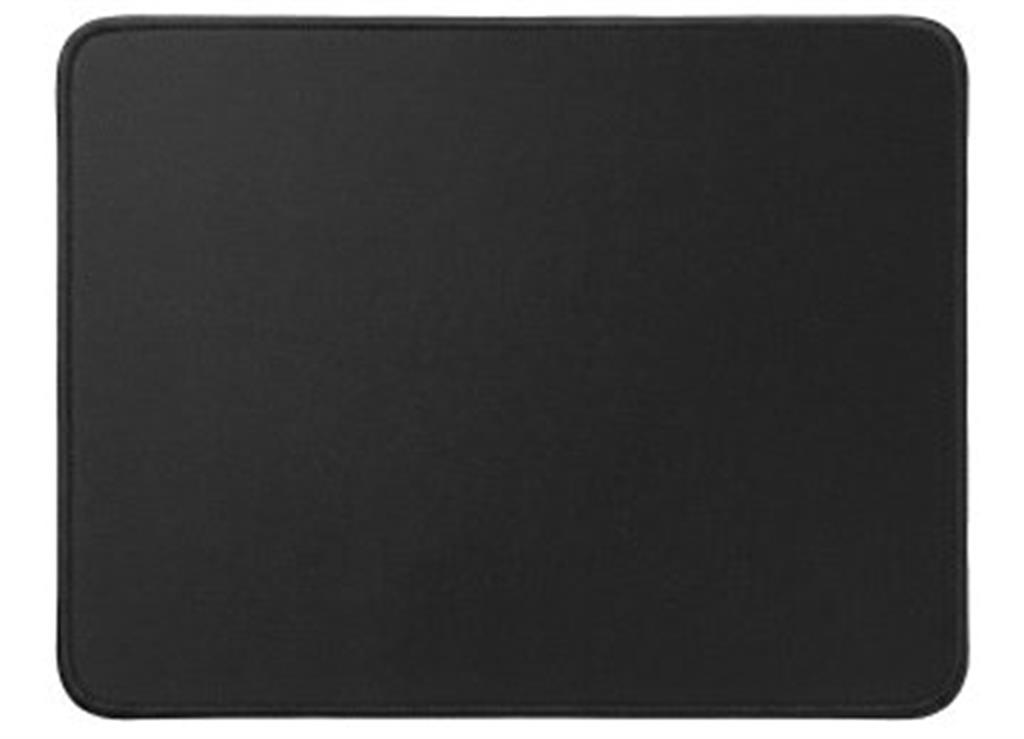 PAD MOUSE JNG MEDIUM 25X30CM 250X300X2MM ANTIDESLIZANTE BORDES COCIDOS NEGRO EN BOLSA