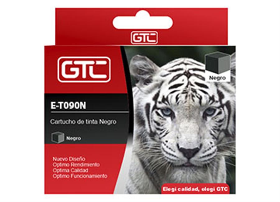 CARTUCHO GTC P/EPSON T90 T090 T090120 NEGRO 13ML 90 C92 CX5500 CX5600 T20 TX100 C79 C90 C110 T11 t21 TX101 TX 102 TX103 TX110 TX111 TX112 TX113 TX121 TX200 TX203 TX209 TX210 TX213 TX219 TX220 TX400