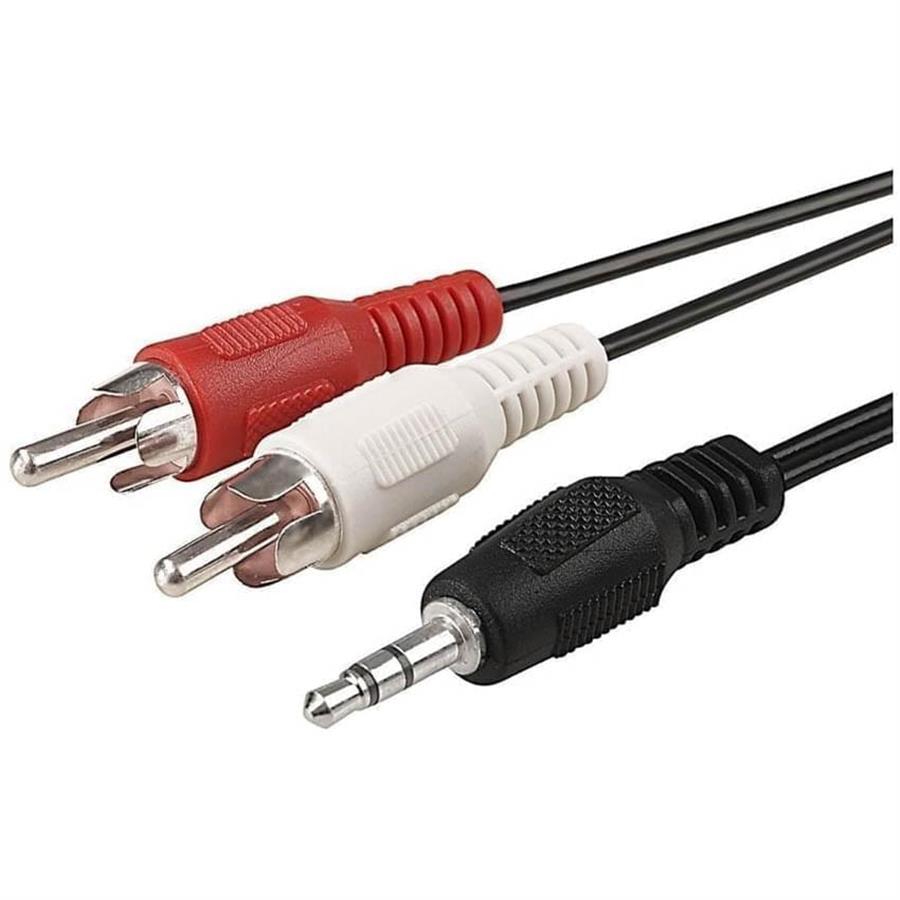 Cable de audio 2 RCA a PLUG 1.5MT Aitech