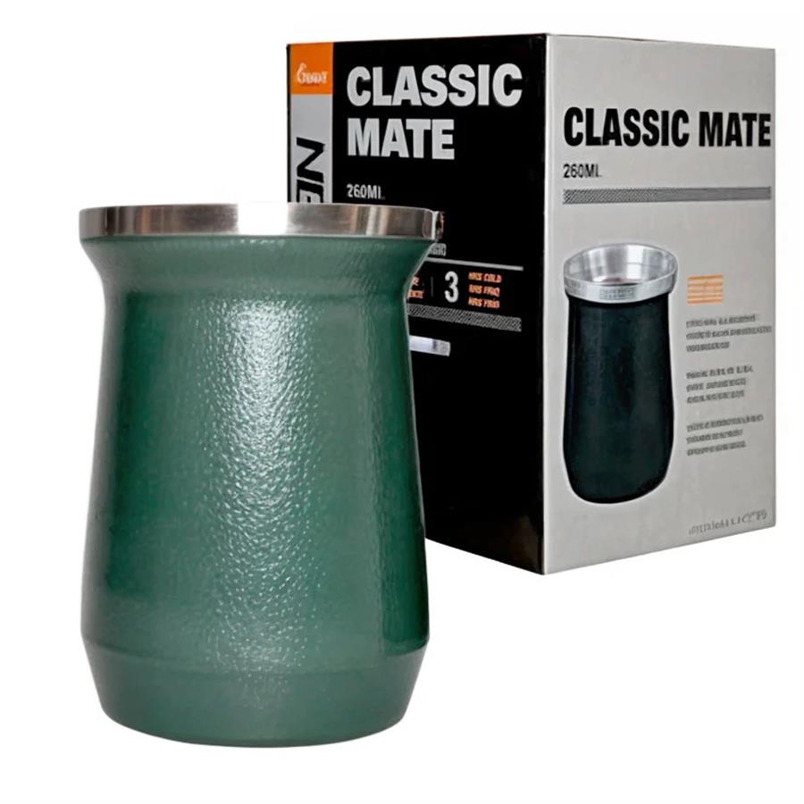 Mate acero termico verde 236 ml