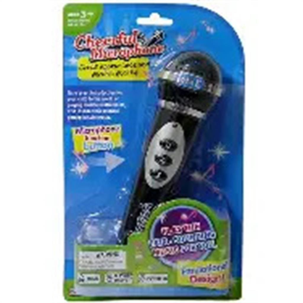 Microfono infantil con luces y sonido