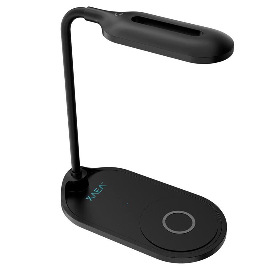 Lampara con carga inalambrica Xaea Glowix negro