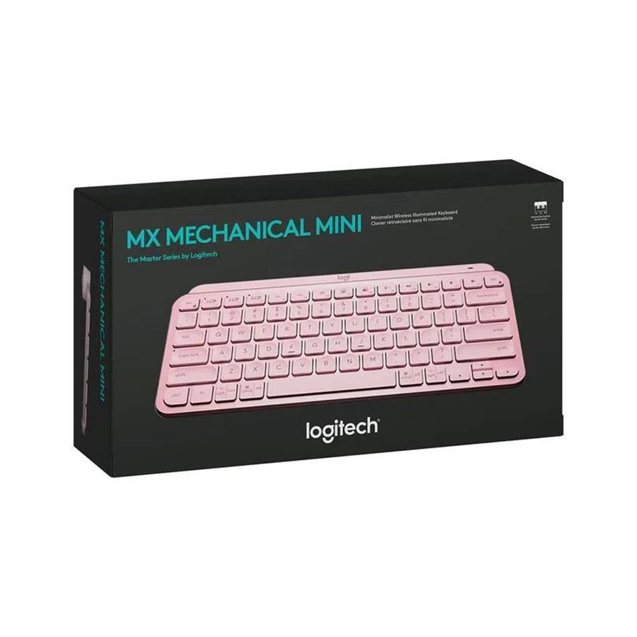 Teclado Logitech MX KEYS MINI Rosa
