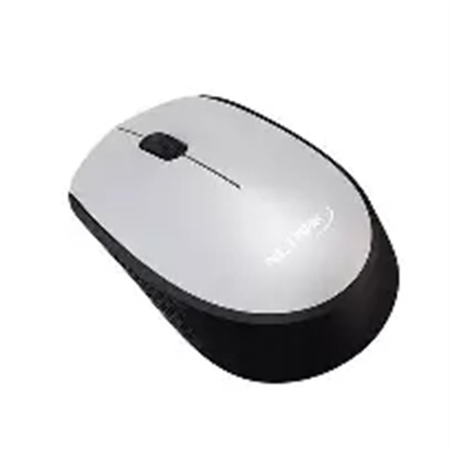 Mouse inalambrico gris Netmak M680