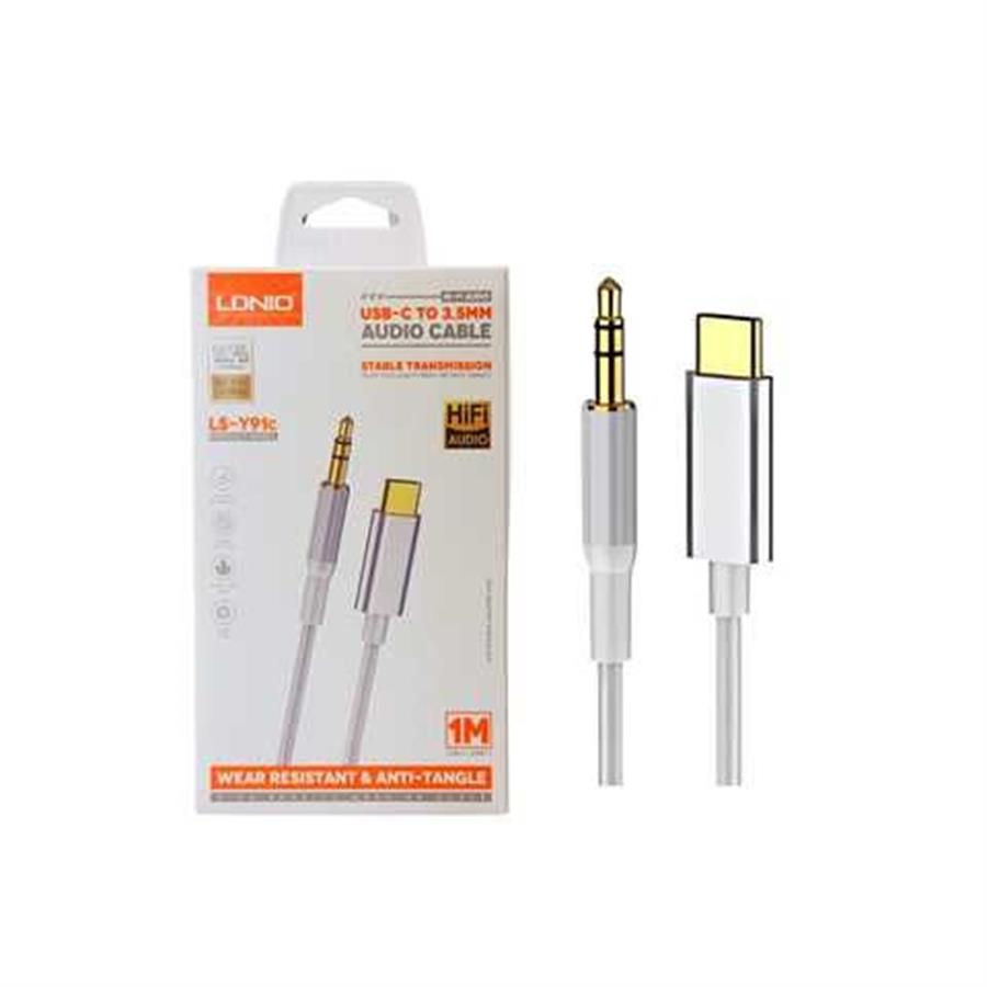 Cable LDNIO LS-Y91C TIPO C (M) a AUX (M)