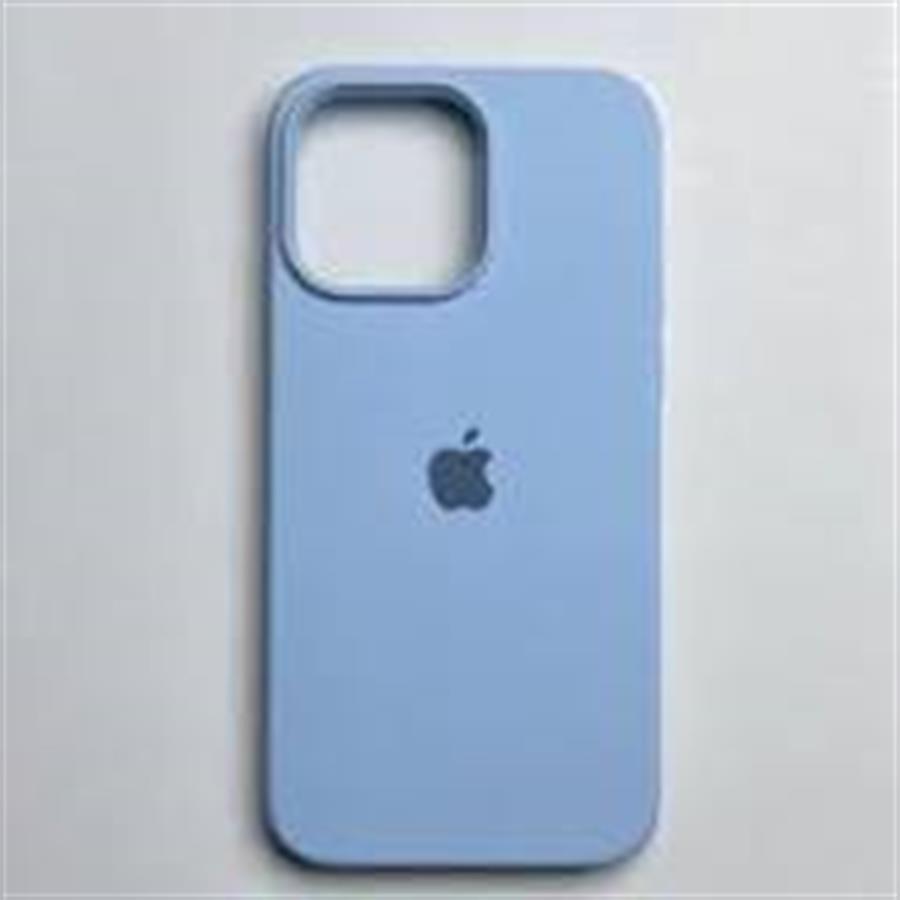 Funda silicone case iPhone 16 PRO MAX CELESTE