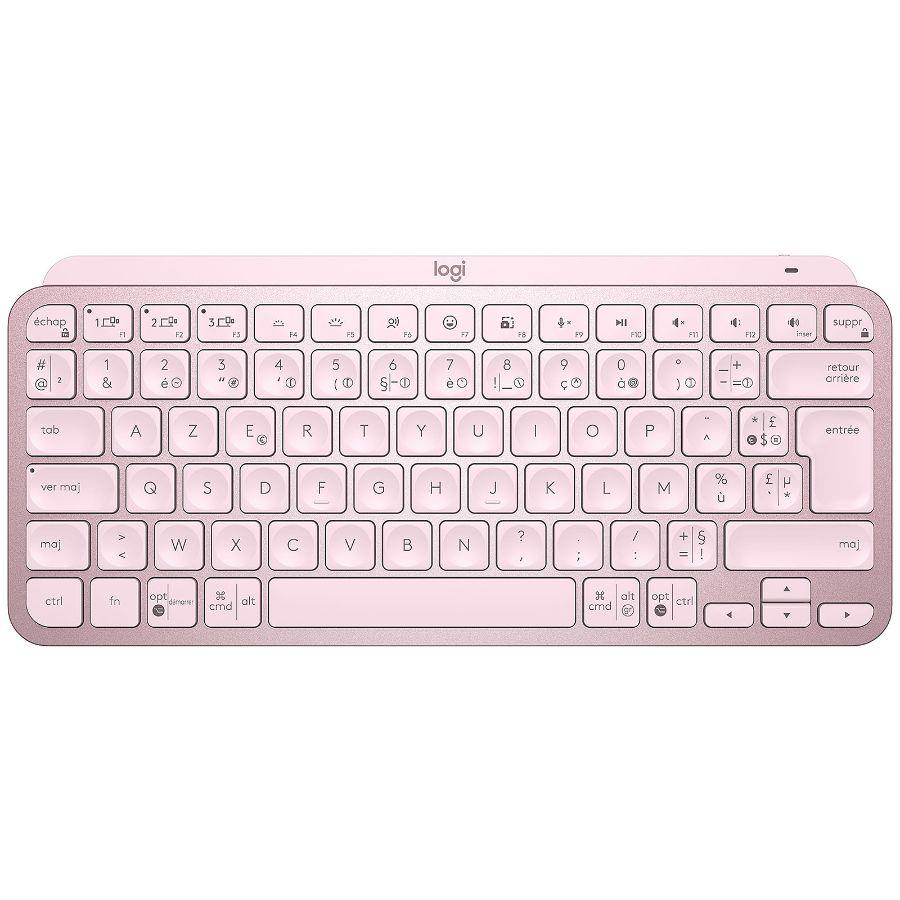 Teclado Logitech MX KEYS MINI Rosa