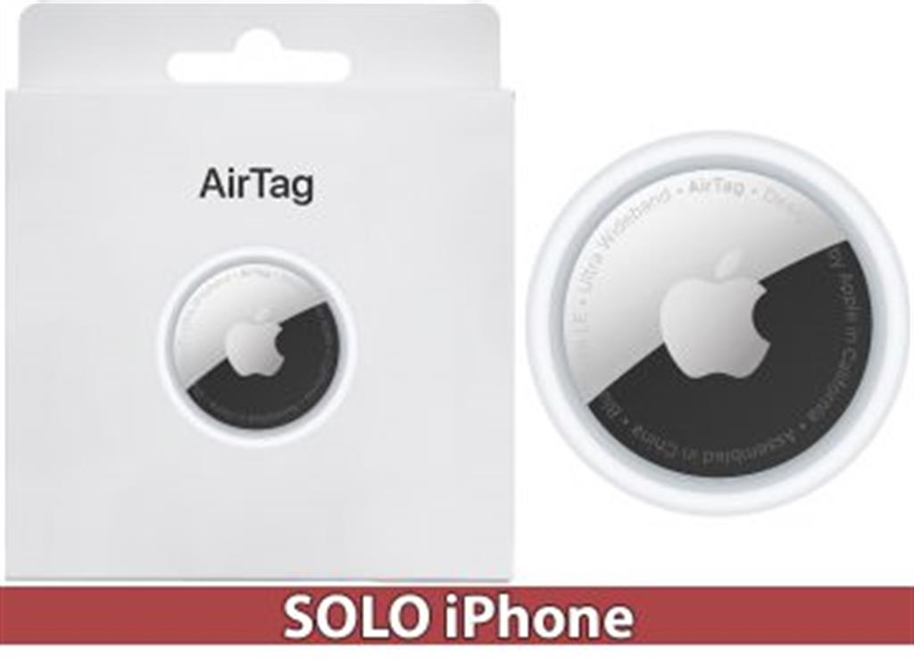 LOCALIZADOR RASTREADOR APPLE AIRTAG X1 USA CR2032 INCLUIDA - SOLO FUNCIONA CON IPHONE