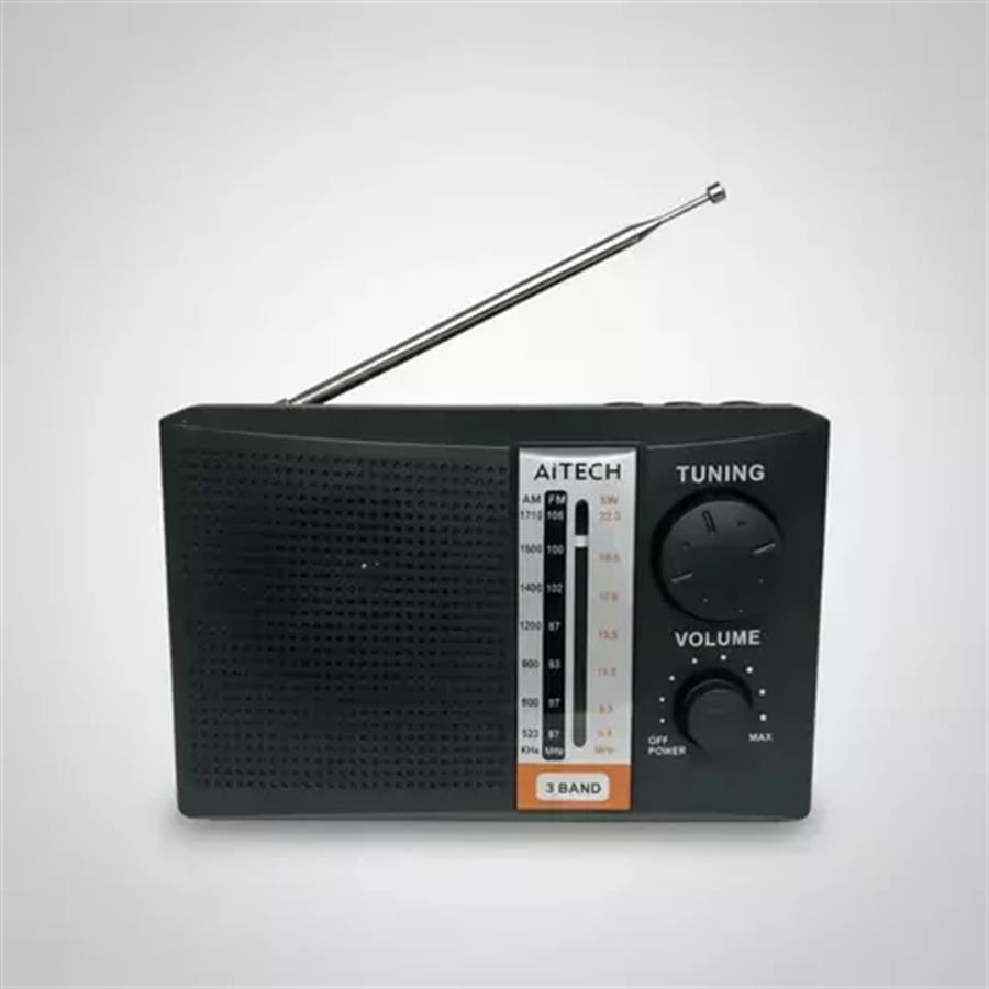 Radio AM/FM AITECH recargable