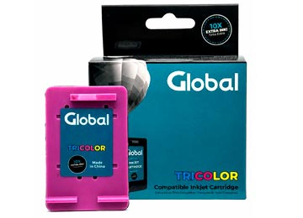 CARTUCHO GLOBAL P/ HP 662 XL COLOR 21ML DESKJET 1515 2515 3515 3545 2545 2645 4645